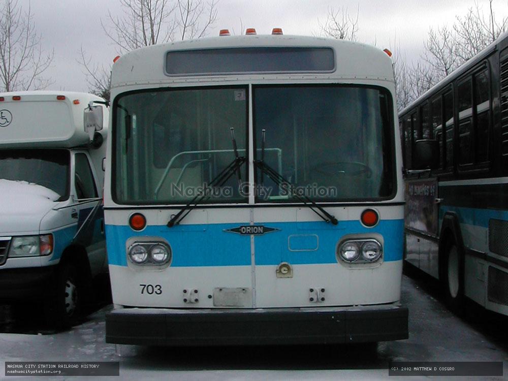 Digital Image: Nashua Transit System #703
